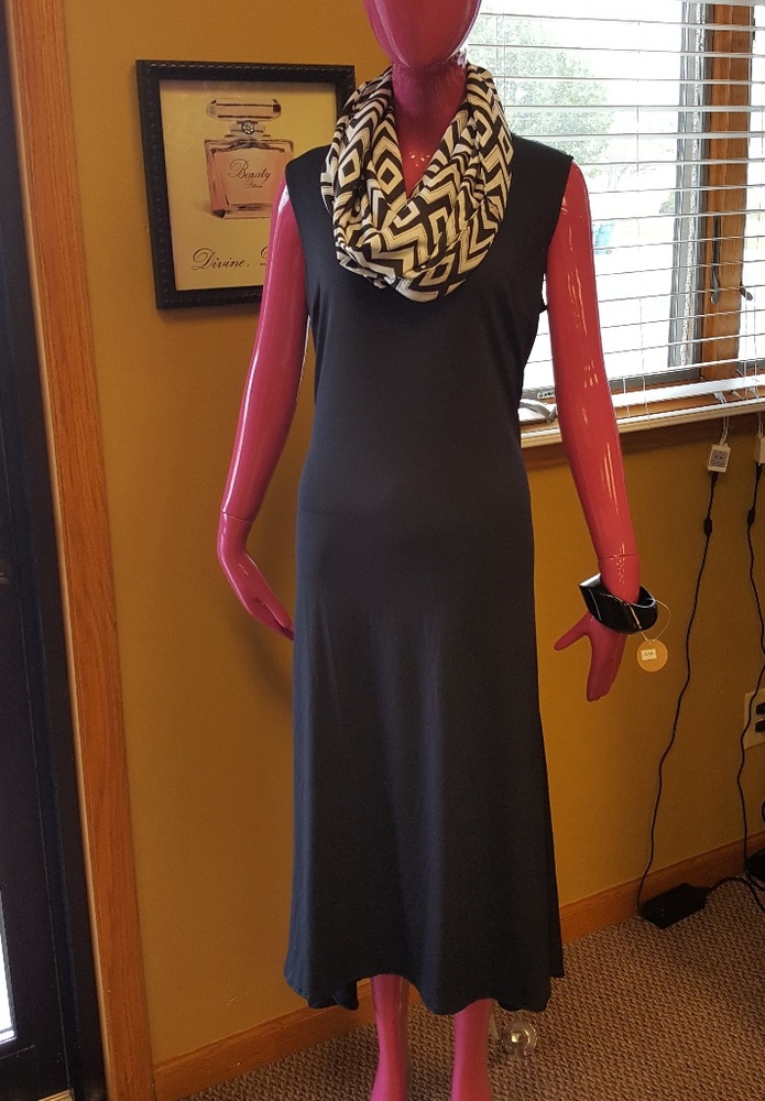 Ladies Plus Black Dress